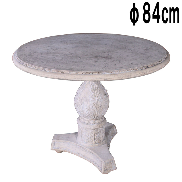 アカンサスのテーブル・ローマストーン仕上げ Acanthus Table  FRPアートオブジェ 【商品番号：m-fr070702】