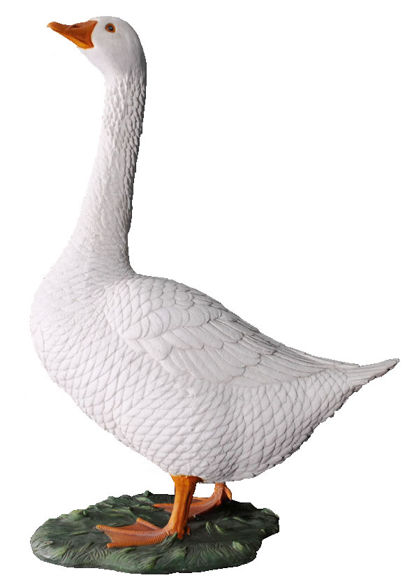 ガチョウ オブジェ