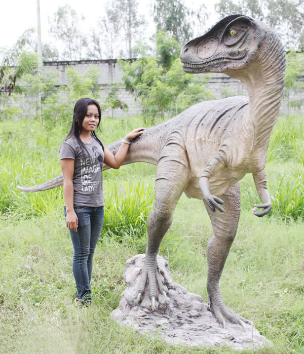 アロサウルス 恐竜 オブジェ