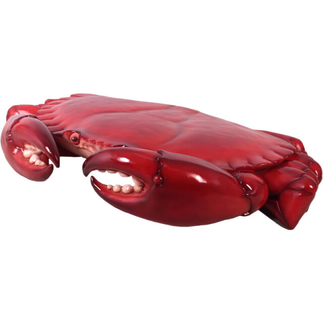 カニ　置物　材質不明 巨大なカニ Crab 6ft. FRPアートオブジェ【商品番号：m-fr100013】