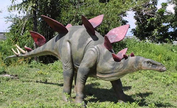 ステゴサウルス 恐竜 オブジェ