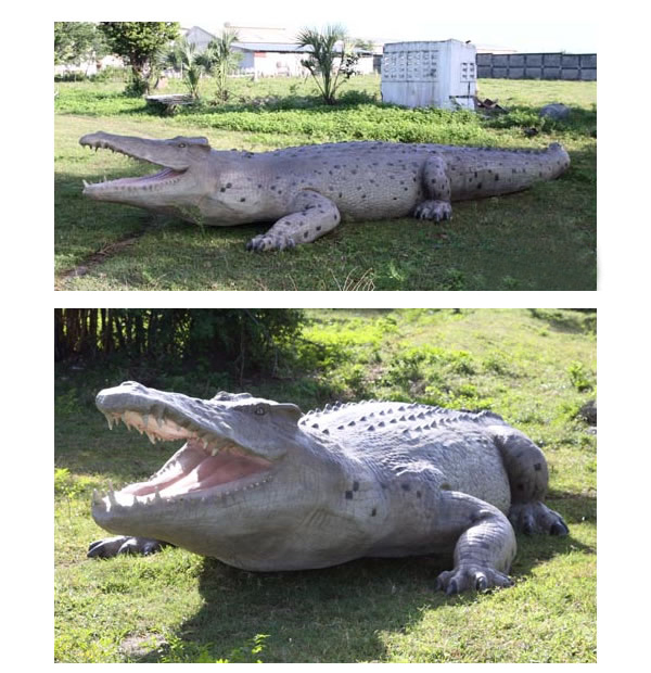 クロコダイル ワニ オブジェ