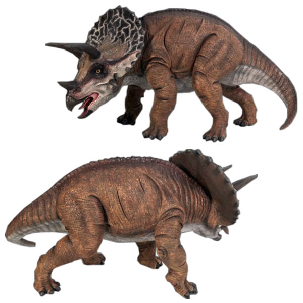 トリケラトプス 恐竜 オブジェ