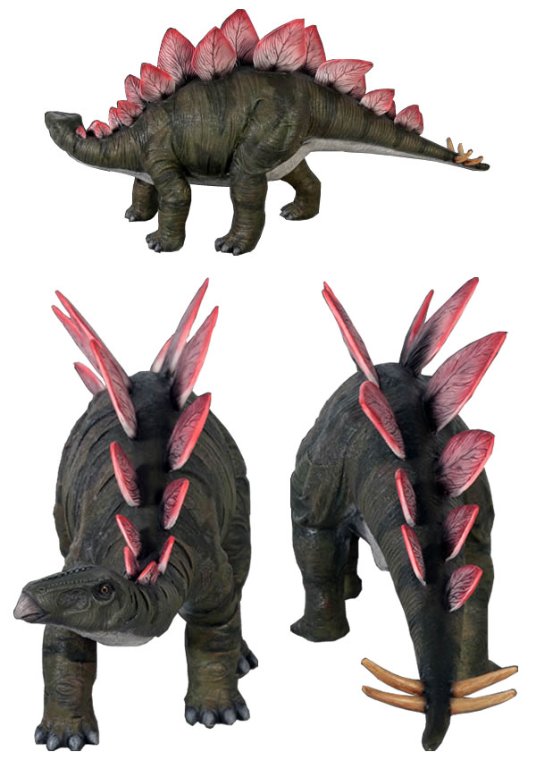 ステゴサウルス 恐竜 オブジェ