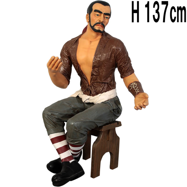 海賊カルロスマジック Pirate Carlos Magic  FRPアートオブジェ 【商品番号：m-fr110055】
