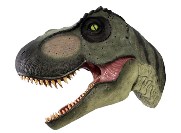 ティラノサウルス 恐竜 オブジェ 壁面