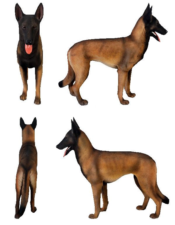 ベルギー犬 オブジェ