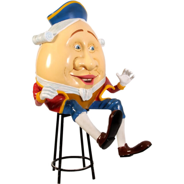 ハンプティダンプティ Humpty Dumpty FRPアートオブジェ 【商品番号：m