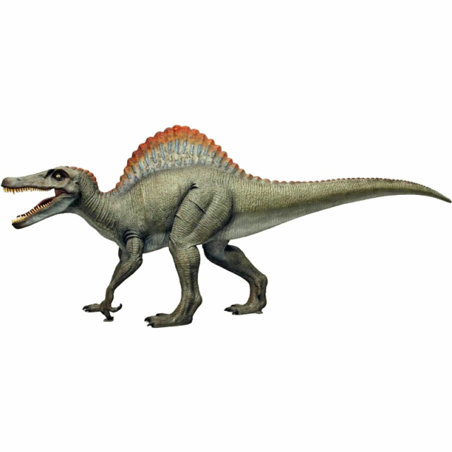スピノサウルス 恐竜 オブジェ