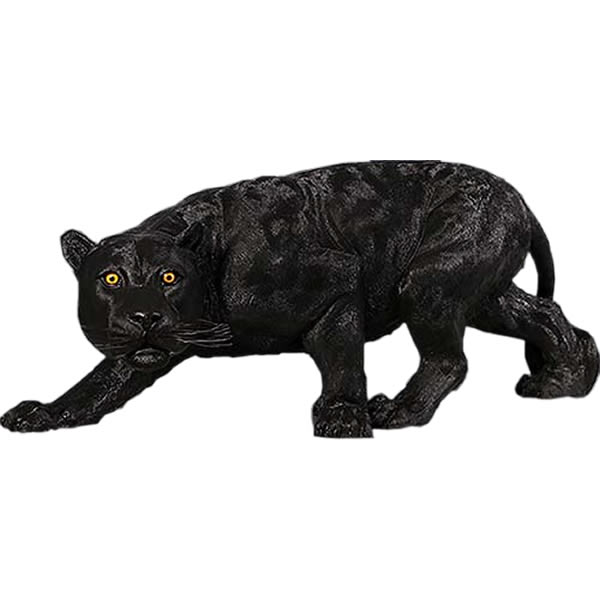 クロヒョウ オブジェ 黒豹