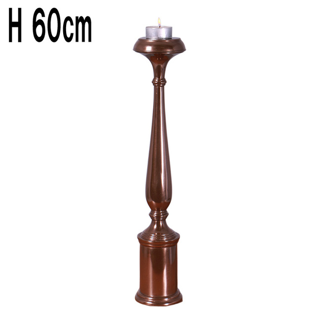 アリアナの燭台・ブロンズ仕上げ60cm / Torchiere Arianna 60cm  FRPアートオブジェ 【商品番号：m-fr150005】