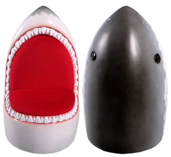 サメ オブジェ 鮫 ベンチ イス