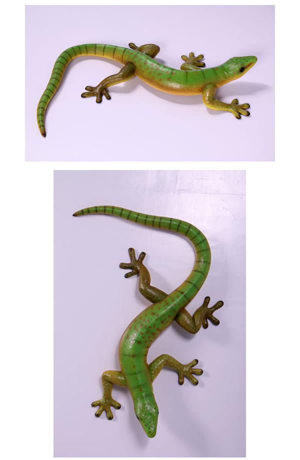 ヤモリ オブジェ