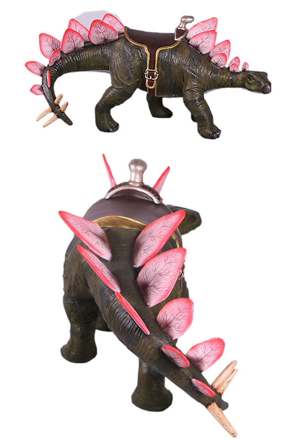 ステゴサウルス 恐竜 オブジェ