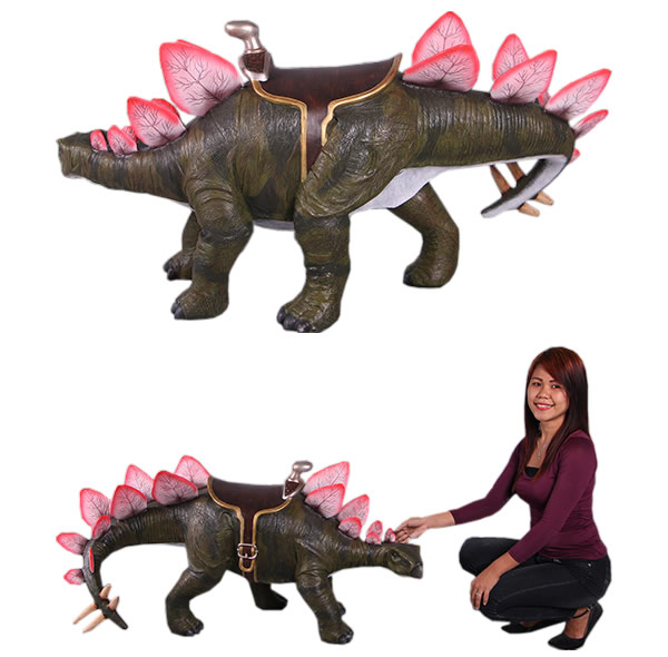 ステゴサウルス 恐竜 オブジェ