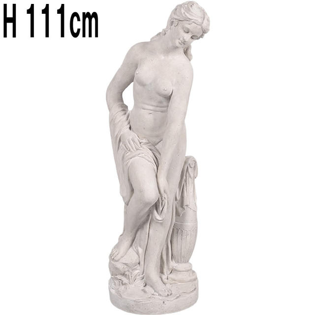 水浴のヴィーナス 高さ111cm Bather Venus  FRPアートオブジェ 【商品番号：m-fr160064RS】