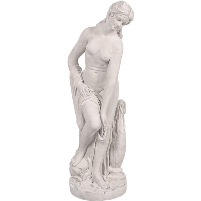 水浴のヴィーナス 高さ111cm Bather Venus FRPオブジェ ローマストーン