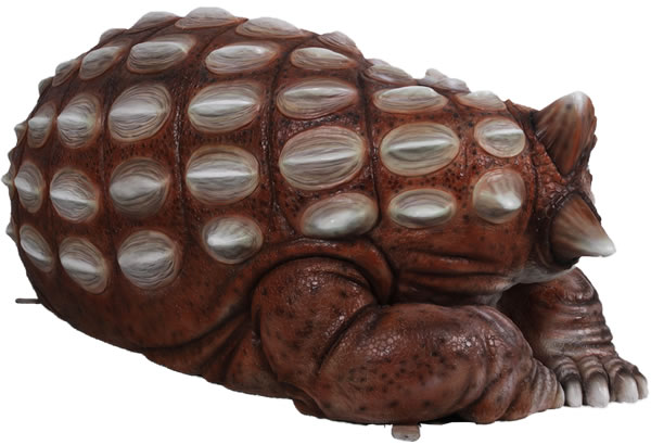 アンキロサウルス ベンチ オブジェ 恐竜