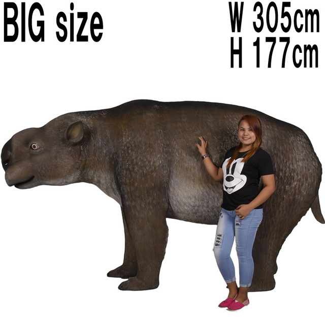 ディプロトドン / Diprotodon  FRPアートオブジェ 【商品番号：m-fr170220】