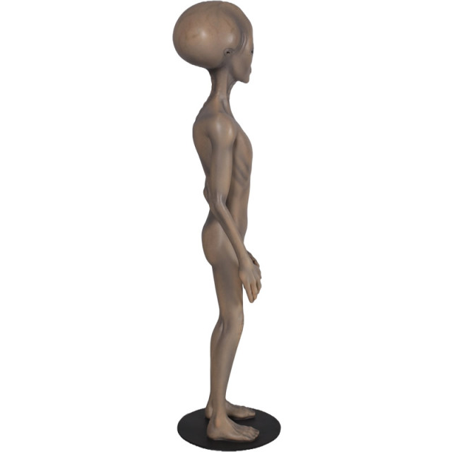 ロズウェル地球外生命体エイリアン Roswell Grey Alien 4ft. FRPアート