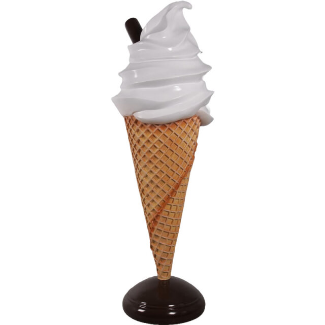 ソフトクリーム　オブジェ