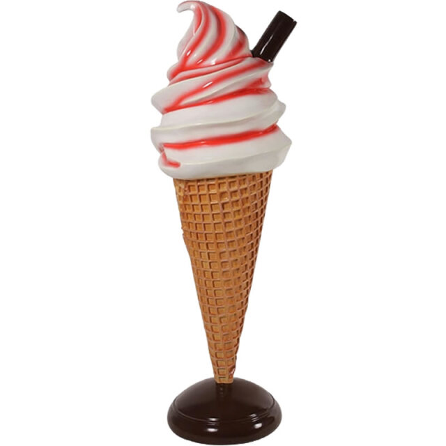 ソフトクリーム　オブジェ