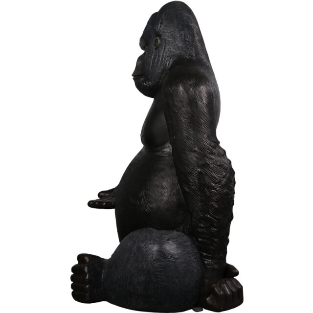 シルバーブラックゴリラ 高さ180cm Silverback Gorilla 180cm H FRP