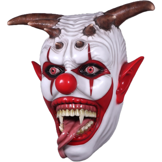 気味の悪いピエロの壁掛け Creepy Satyr Mask - Wall Decor FRPアート