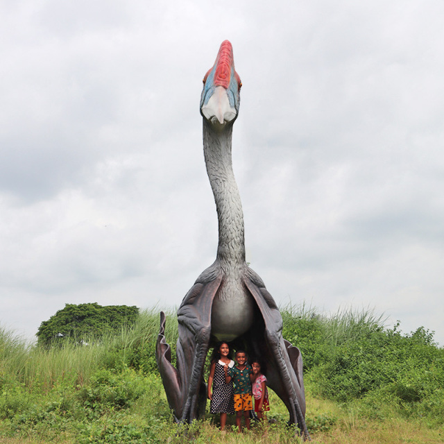 翼竜 恐竜 オブジェ ケツァルコアトルス