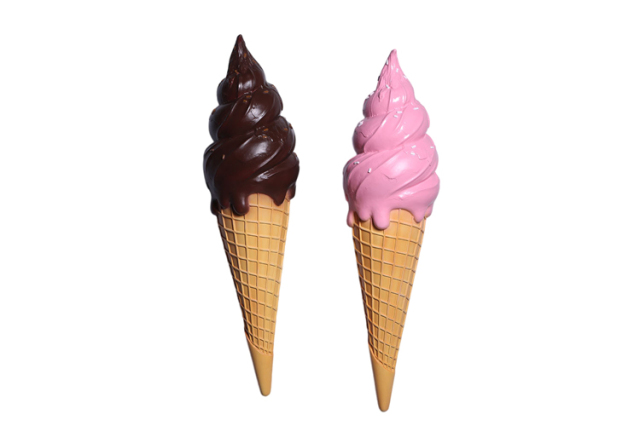 ソフトクリーム　オブジェ