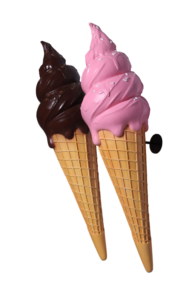 ソフトクリーム　オブジェ