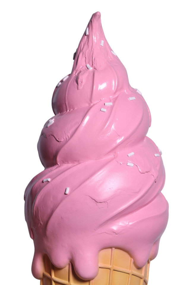 ソフトクリーム　オブジェ