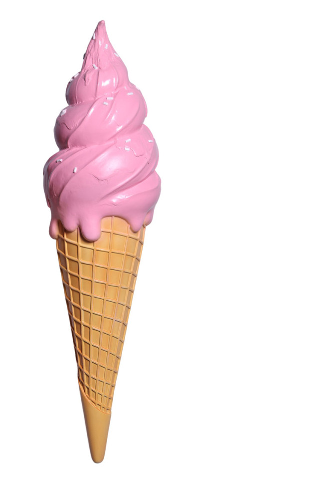 ソフトクリーム　オブジェ
