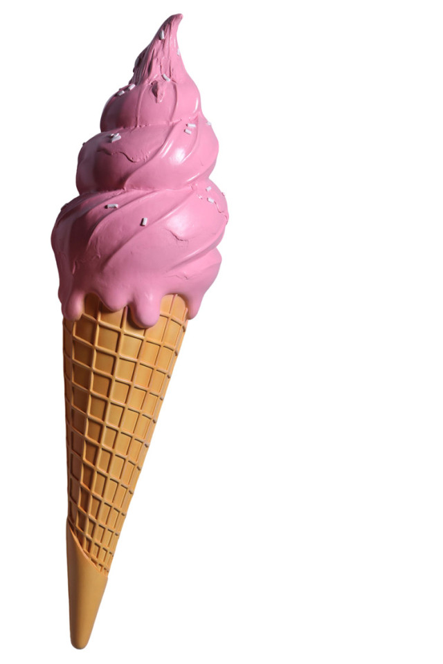ソフトクリーム　オブジェ