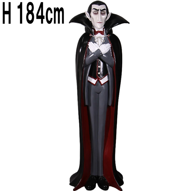 ドラキュラ伯爵188cm / Dracula 6ft.  FRPアートオブジェ 【商品番号：m-fr250148】