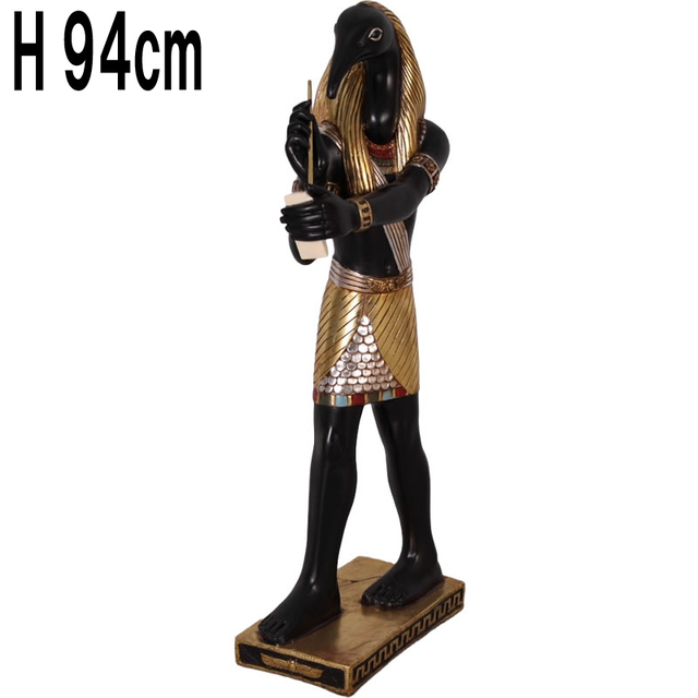 古代エジプト知恵を司る神トート 94cm / THOT 3FT.  FRPアートオブジェ 【商品番号：m-frafth3】