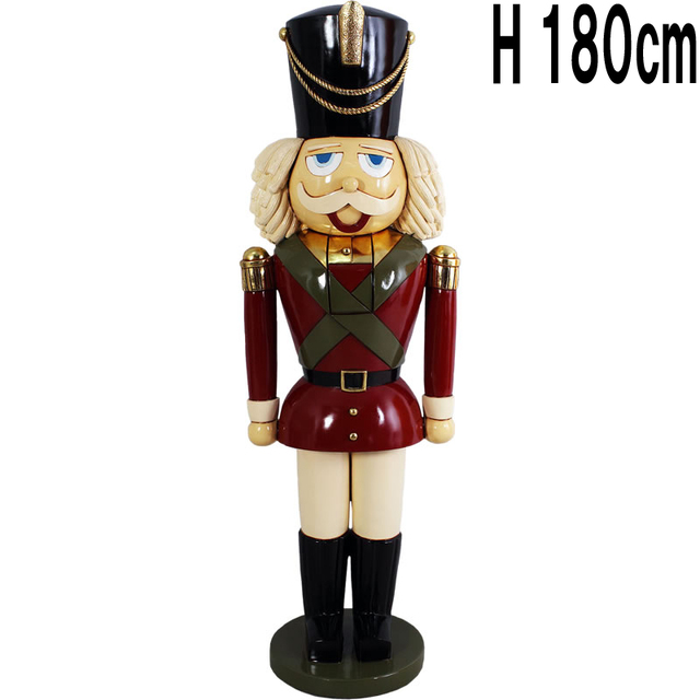 ナットクラッカー NUTCRACKER  FRPアートオブジェ 【商品番号：m-frccnu6】