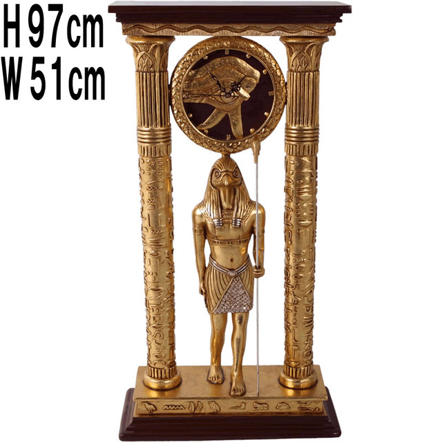 HORUS置き時計 / HORUS CLOCK  FRPアートオブジェ 【商品番号：m-frCLHOC】