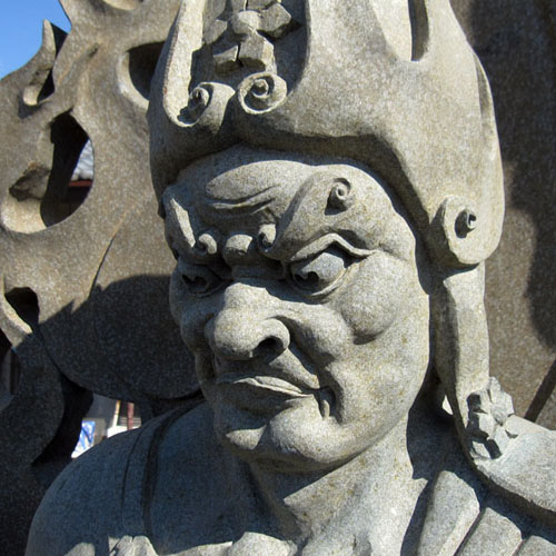 普賢菩薩 文殊菩薩の木彫り仏像