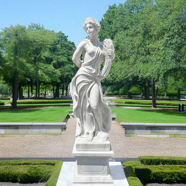 天然大理石彫刻 収穫のヴィーナス（秋）｜女性像・ヴィーナス像