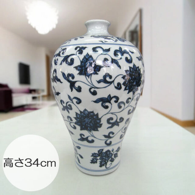 パステル花鳥花瓶 賞瓶 景徳鎮 陶磁器 装飾品 現代工芸品 美術品 置物 パステル花鳥紋梅瓶 景徳鎮 陶磁器 装飾品 現代工芸品 美術品 置物の
