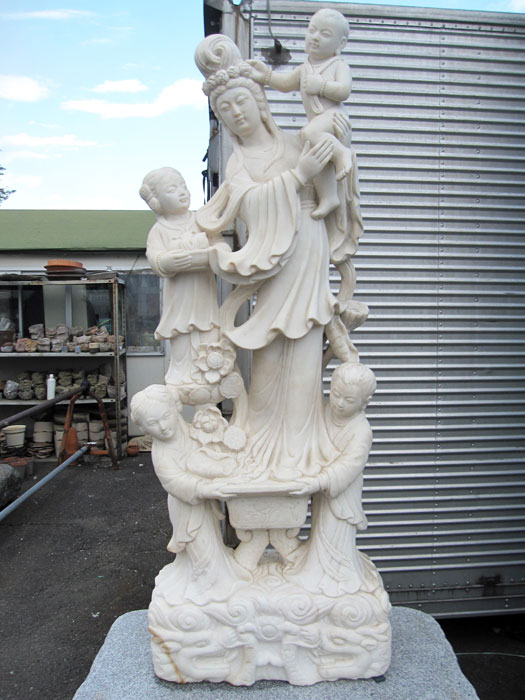 石仏・石像彫刻通販｜天然石仏像・庭園用石像｜ガーデンアート増樹