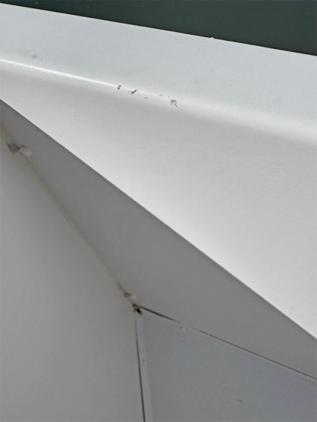 BYSTEEL コボル Lサイズ 114cm高 大型デザイナーズプランター イタリア製オブジェ COBOL ホワイト アルミ製