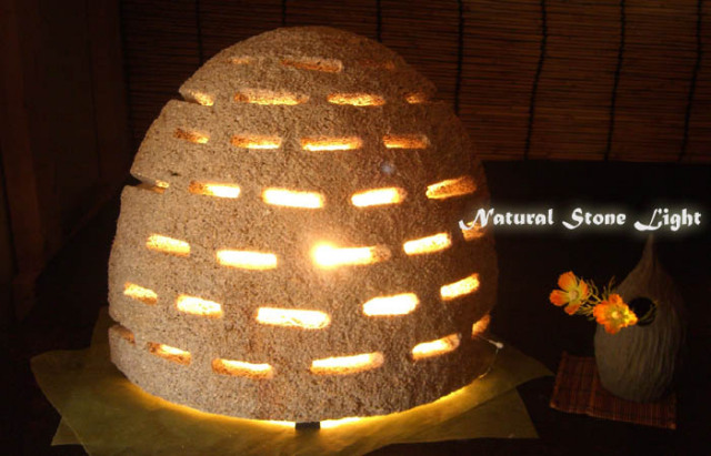 インテリア照明・コーガ石ライト・室内ライト