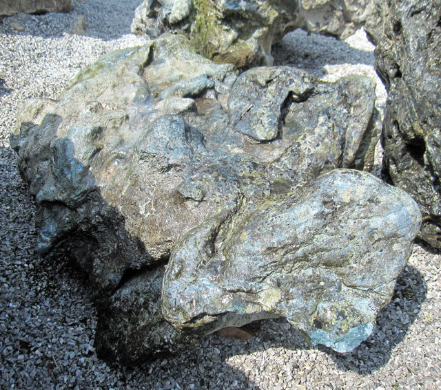 幸太郎石 庭石 銘石 北海道 3.8尺 景石 天然石 幸を呼ぶ石 縁起石 伏石