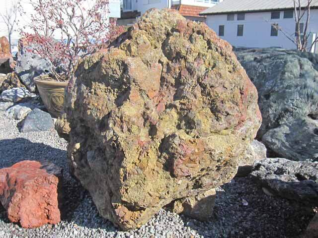 津軽錦石（青森県産）特大 銘石 165cm 1.4m超 碧玉 ジャスパー 景石