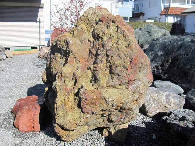津軽錦石（青森県産）特大 銘石 165cm 1.4m超 碧玉 ジャスパー 景石