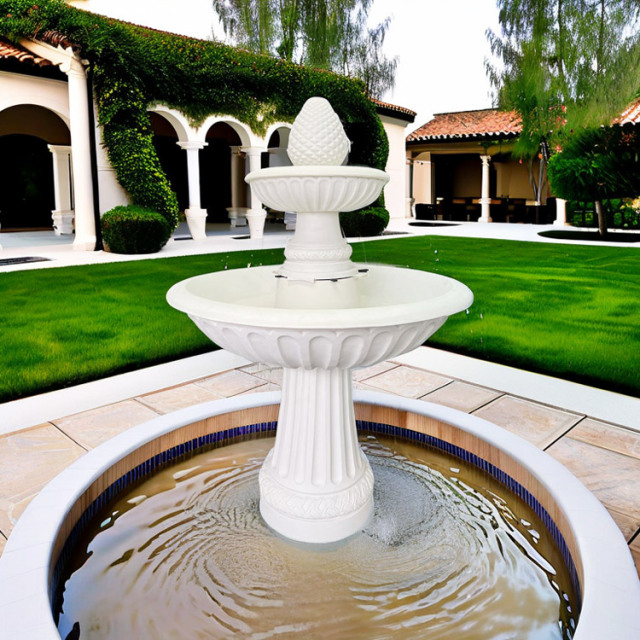 【コレクション】スモーキーシトリン　観音彫物　台座付 デザイン・トスカノ製 メナード台座 彫刻柱 彫像 彫刻/ サウナ スパ