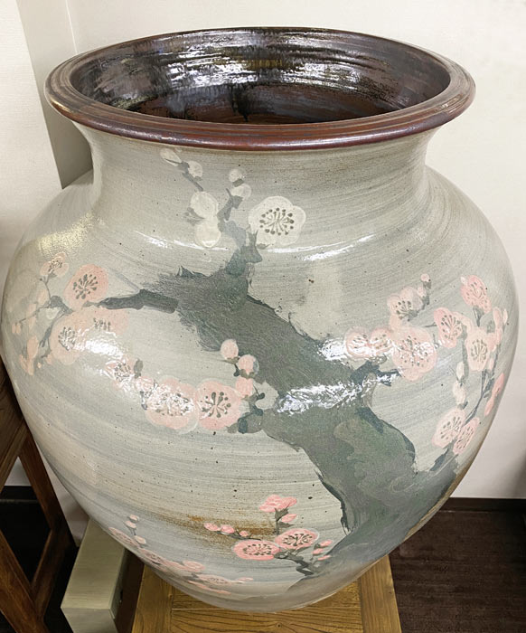 益子焼大壺