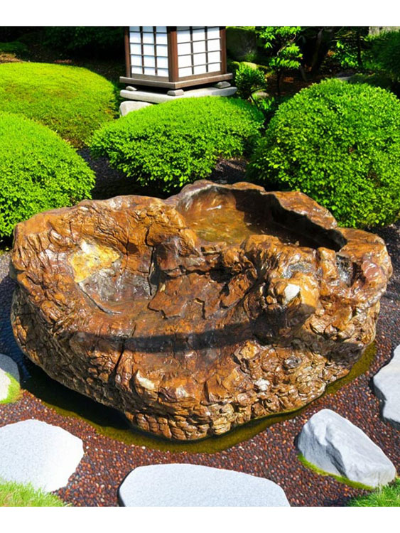 水鉢　石製品 楽天市場】水鉢 石（ガーデンオーナメント・置物｜エクステリア